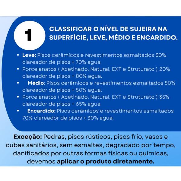 Clareador De Pisos Vó Docia 5 Litros Para Azulejos Esmaltado - vodocia Imagem de Clareador De Pisos Vó Docia 5 Litros Para Azulejos Esmaltado