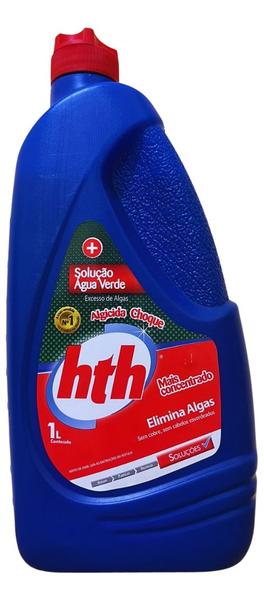 Imagem de Clarificante Max Floc Hth + Algicida Choque Kit Hth