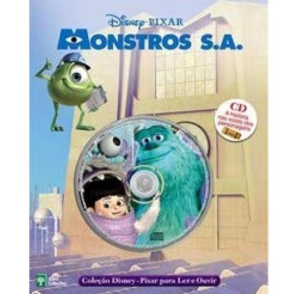 Imagem de Classicos Disney-Pixar Para Ler E Ouvir - Monstros S.A.