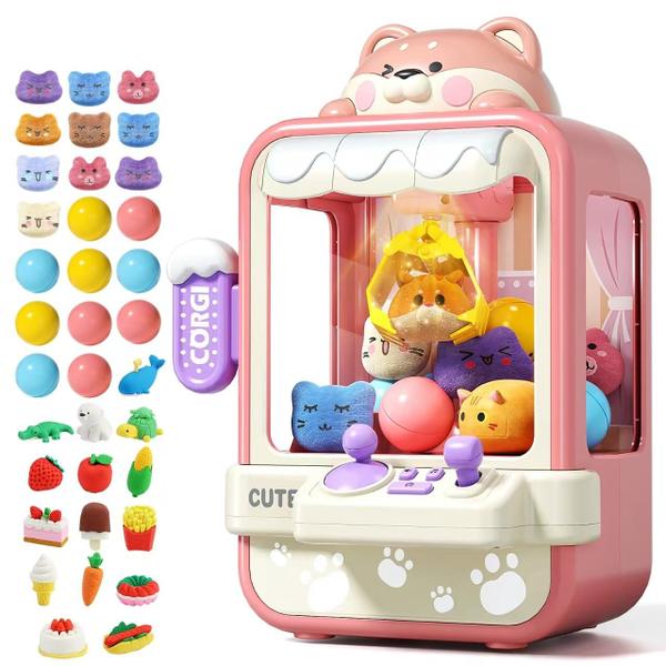 Imagem de Claw Machine Jovow para crianças com música e 35 minibrinquedos, pequenos