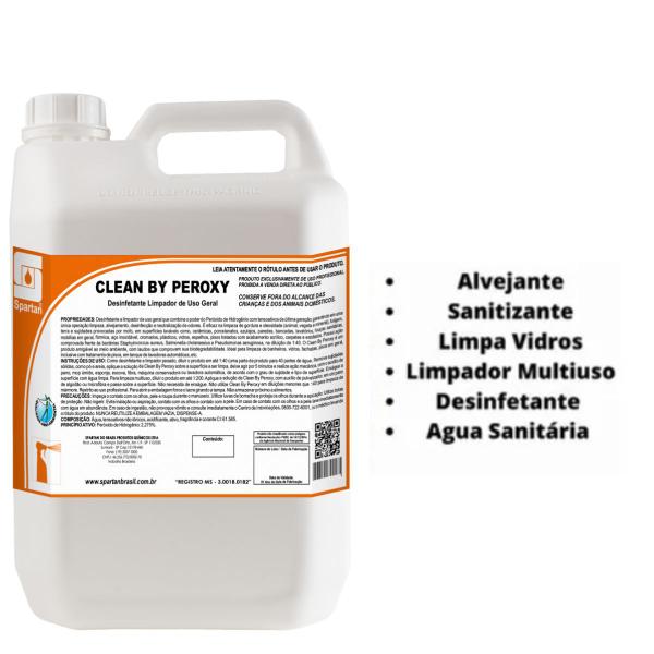 Imagem de Clean By Peroxy Detergente P/ Limpeza Geral Concentrado 2l