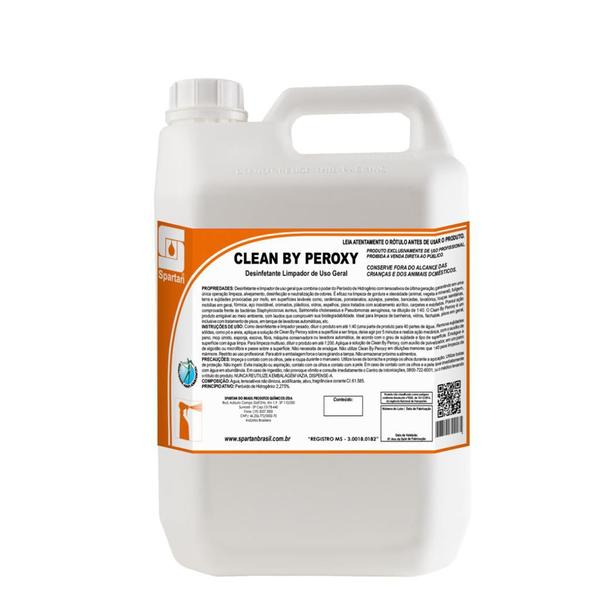 Clean By Peroxy Detergente P/ Limpeza Geral Concentrado 5L - SPARTAN Imagem de Clean By Peroxy Detergente P/ Limpeza Geral Concentrado 5L