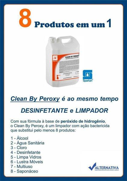 Imagem de Clean by peroxy limpeza geral concentrado 5l - Spartan Do Brasil