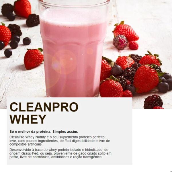 Imagem de Clean Pro Whey ISO e Hidro 450g Nutrify