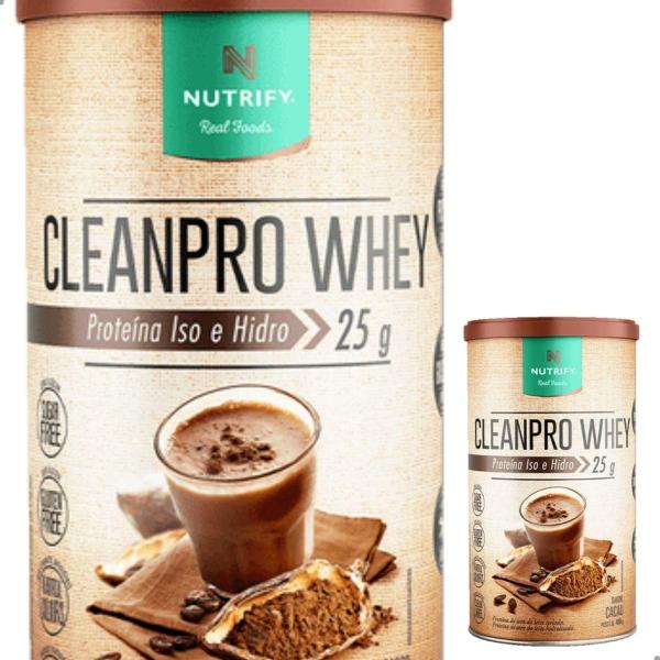 Imagem de Clean Pro Whey ISO e Hidro 450g Nutrify