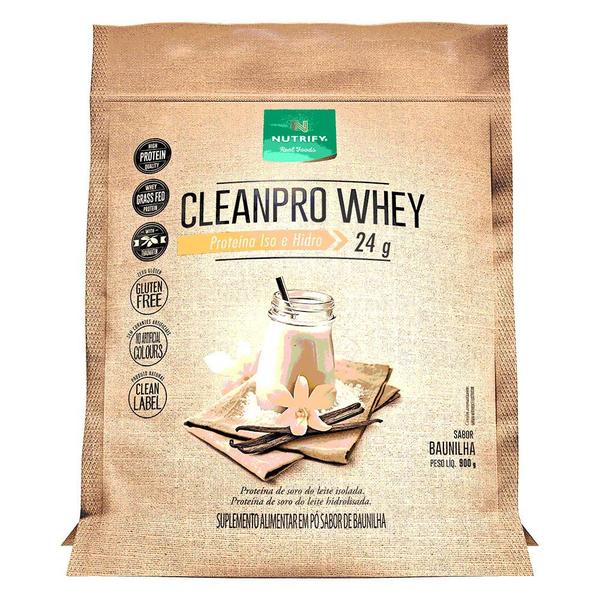 Imagem de CleanPro Whey 900g Pouch Nutrify