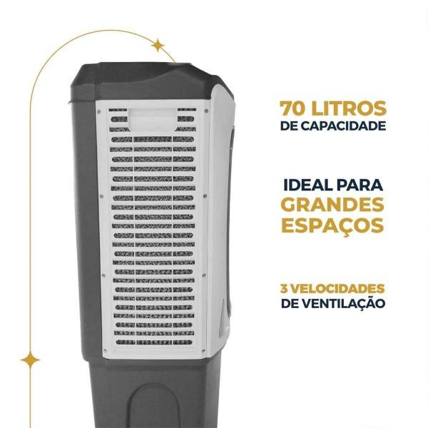 Imagem de Climatizador 4 em 1 Britânia 3 Velocidades 70L BCL70 - 127V