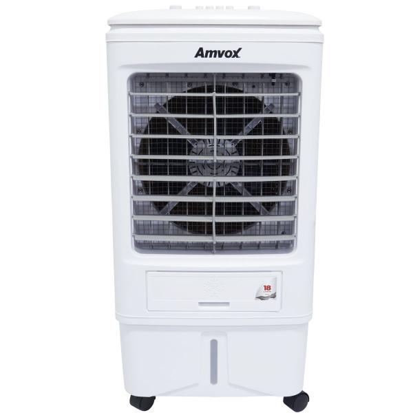 Imagem de Climatizador Ar Frio 18 L Portátil 220V Evaporativo Industrial Umidificador Branco Amvox ACL 018