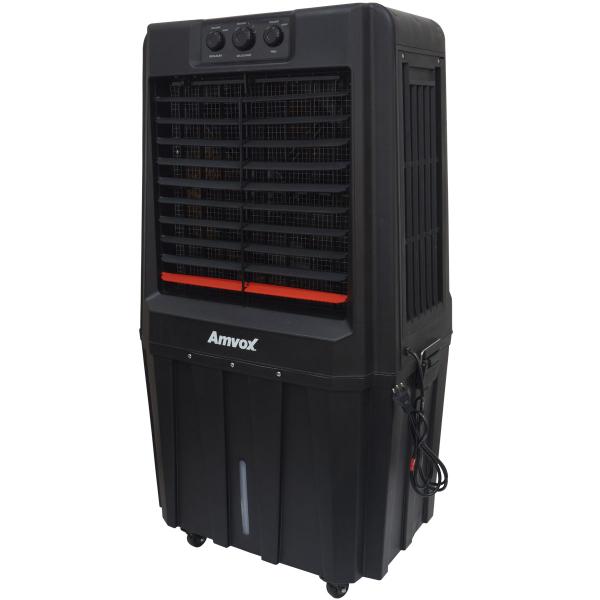 Imagem de Climatizador Ar Frio Industrial Portátil Evaporativo 90 L Umidificador 110V Preto Amvox ACL 9022 127