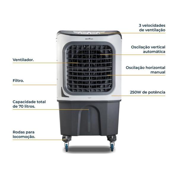 Imagem de Climatizador Britânia Frio 70 Litros BCL70