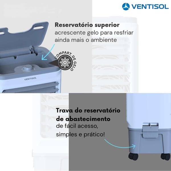 Imagem de CLIMATIZADOR DE AR CLIN  5 em 1 - VENTISOL