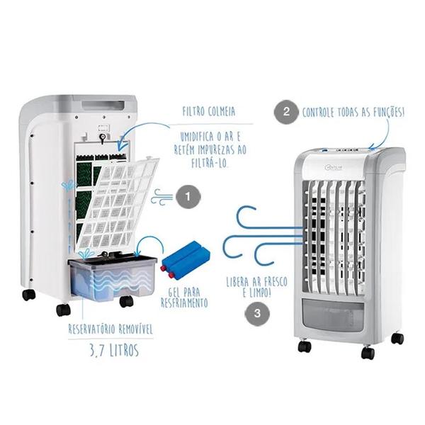 Imagem de Climatizador de Ar Ventilar Duo Tank 5,7L CLI306 - Cadence