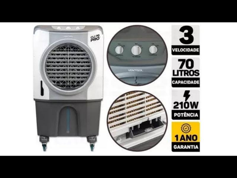 Imagem de Climatizador de ar ventisol 70 litros 210w 220v