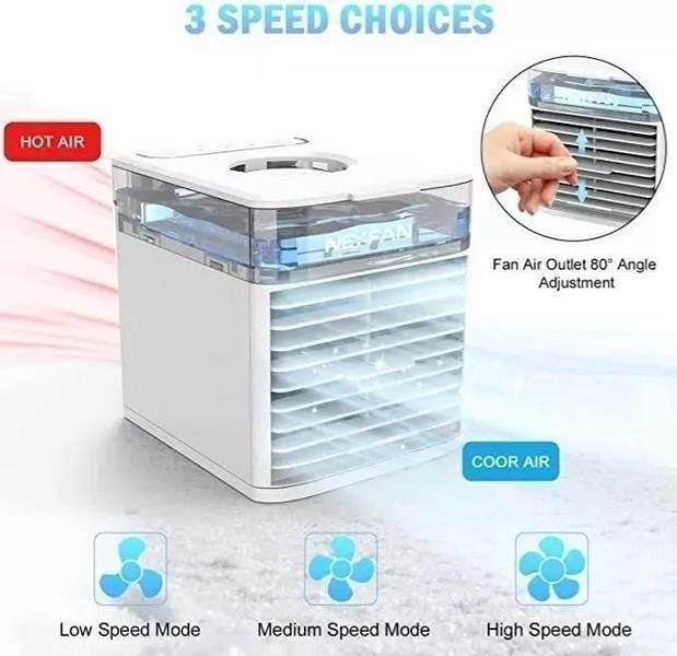 Imagem de Climatizador Portátil Mini Ar Condicionado Refrigerador Usb