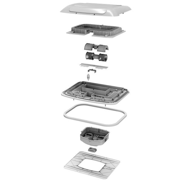 Imagem de Climatizador resfriar s6 r6 up chevrolet d20 d10 a20 a10 d40