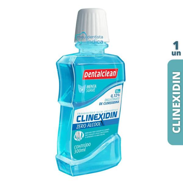 Imagem de Clinexidin 0,12%  Enxaguatório Antisséptico c/ Clorexidina  Zero Álcool 300ml