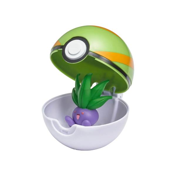 Imagem de Clip N Go Bola E Figura Pokemon Oddish E Nest Ball