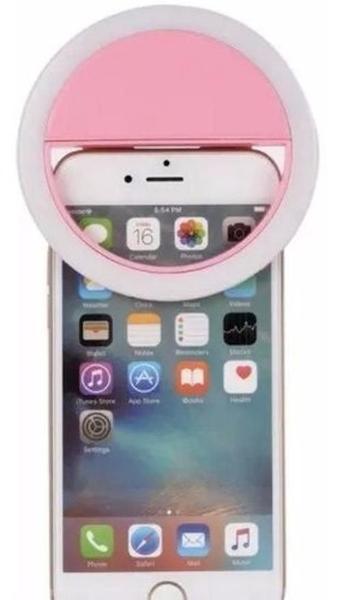 Clipe Anel Led Flash Selfie 3 Níveis De Luz Celular Noteboo - Mr Vendas Imagem de Clipe Anel Led Flash Selfie 3 Níveis De Luz Celular Noteboo
