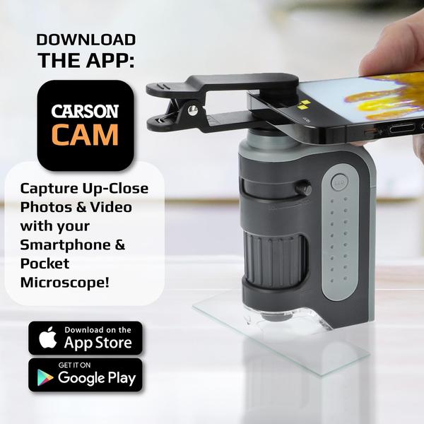 Imagem de Clipe de adaptador de digiscópio de smartphone para Carson MicroBrite Pl