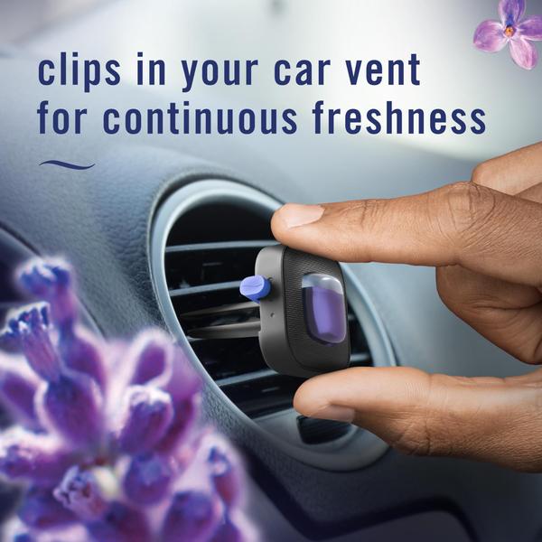 Imagem de Clipe de ventilação para carro Febreze Downy Calm Scent, 2 unidades, 4 ml no total