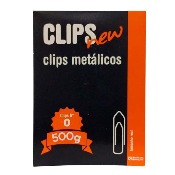 Imagem de Clips 0 galvanizado 500g New