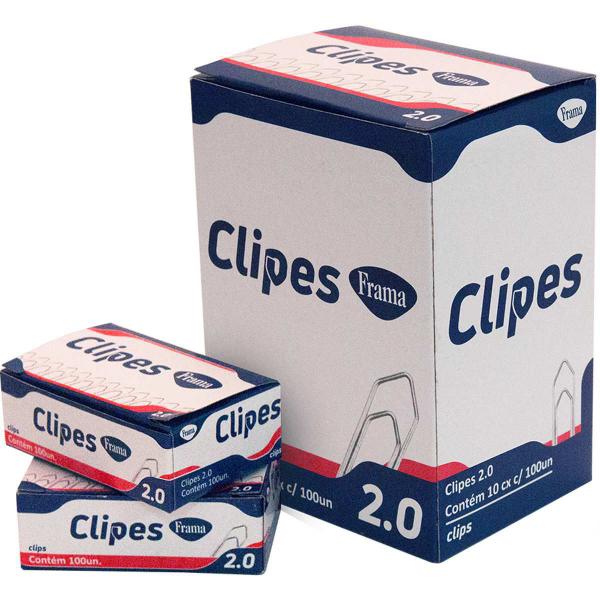 Imagem de Clips Galvanizado ACO 2/0 C/100UN