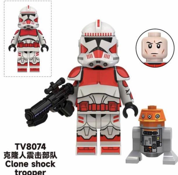 Imagem de Clone Shock Trooper - Star Wars - Minifigura De Montar