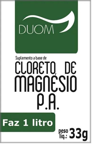 Imagem de Cloreto de Magnésio P.A. 33g - Duom