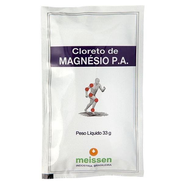 Imagem de Cloreto de Magnésio P.A. 500mg c/ 10 sachês de 33g cada - Meissen