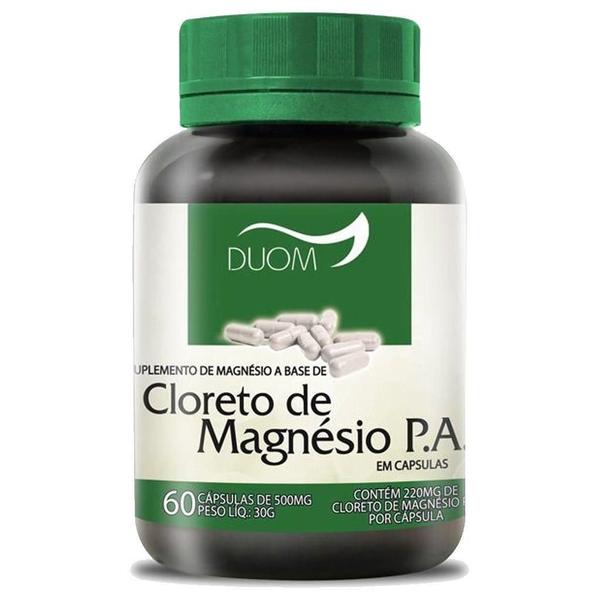 Imagem de Cloreto De Magnésio P.A. 60Cps 500Mg Duom