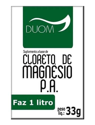 Imagem de Cloreto De Magnésio P.a. Sachê Com 33g Duom