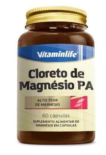 Imagem de CLORETO DE MAGNESIO PA (60 CAPS) Vitaminlife