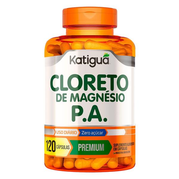 Imagem de Cloreto de Magnésio PA Premium (500mg) 120 Cápsulas - Katiguá