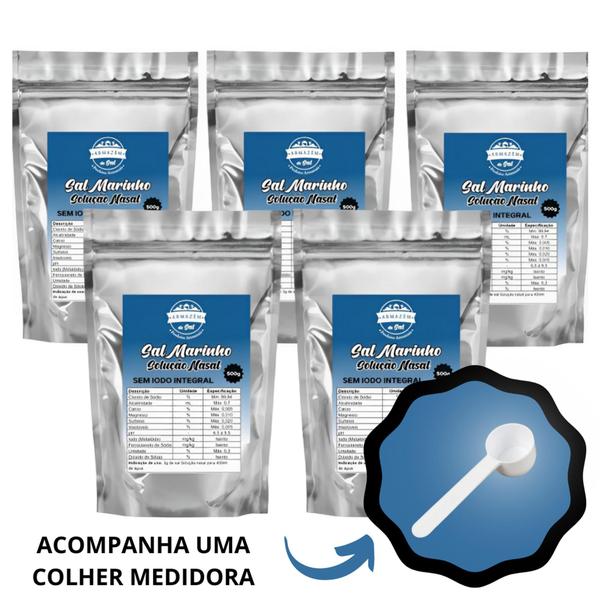 Imagem de Cloreto de Sódio - Solução Nasal 500g  ( 5 unidades )