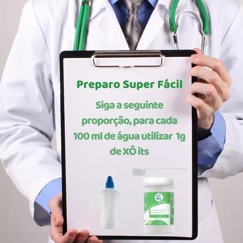 Imagem de Cloreto De Sódio Soro Fisiológico Para Lavagem Nasal Higienização 1kg Xô Ites