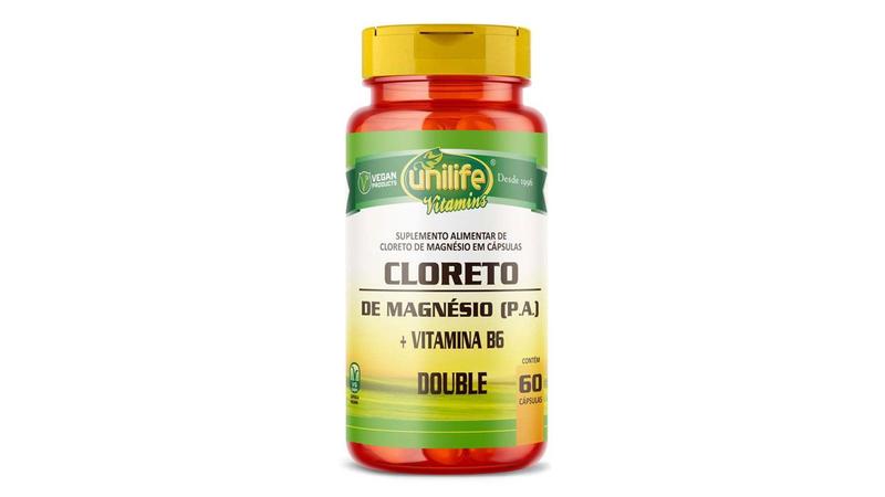 Imagem de Cloreto Magnesio PA Com Vitamina B6 C/60 Capsulas - Unilife