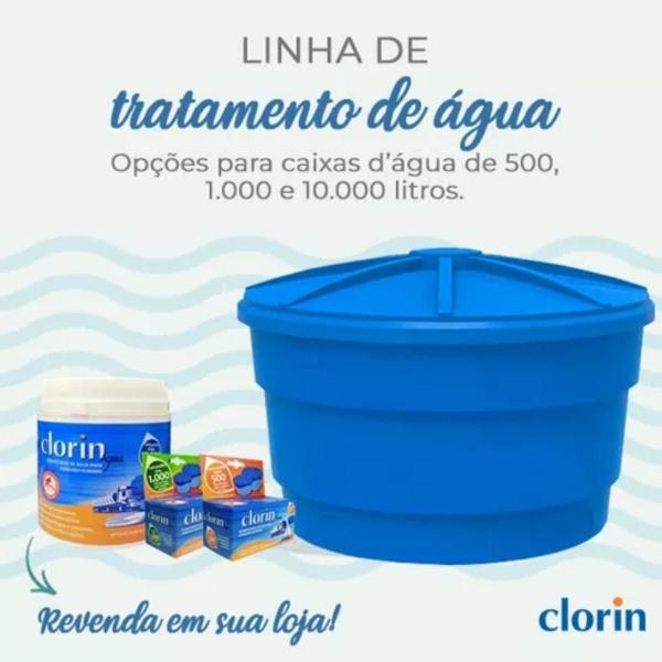 Imagem de Clorin 10.000 Purificador C/ 25 Pastilhas para Água Potável