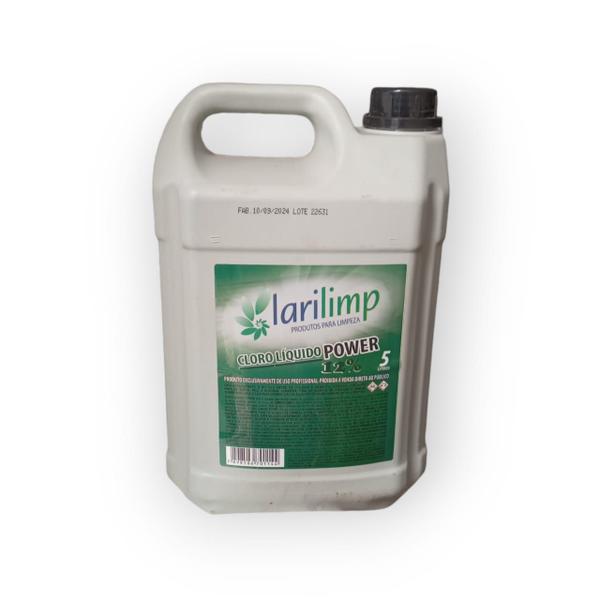 Imagem de Cloro liquido power 12% larilimp 5l