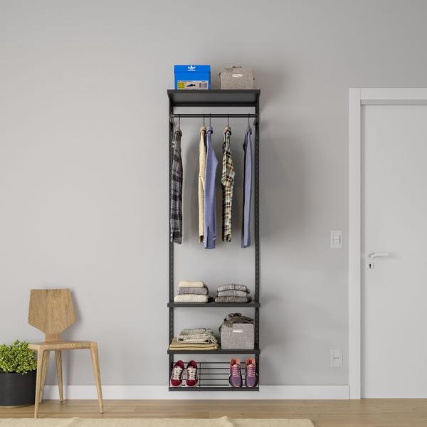 Imagem de Closet Aberto 60cm - Armário Moderno (Coleção 10) Organização e Estilo