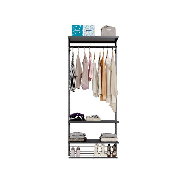 Imagem de Closet Aberto 80cm - Armário Moderno (Coleção 02) Organização e Estilo