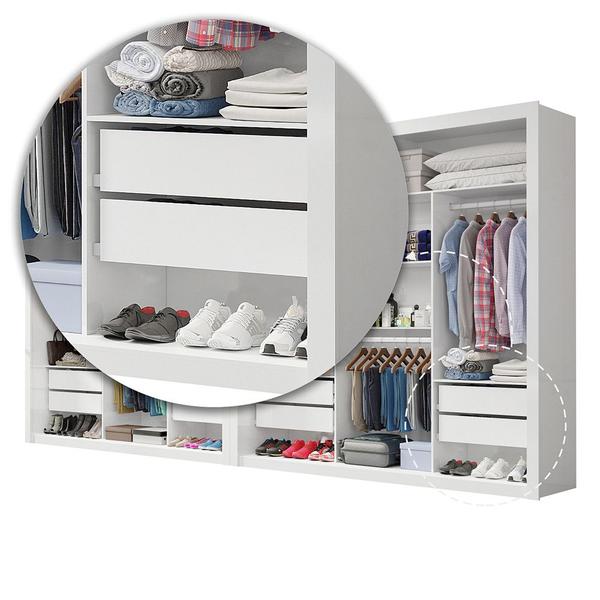 Imagem de Closet Casal Premium Clarice Plus 06 Portas 8 Gavetas