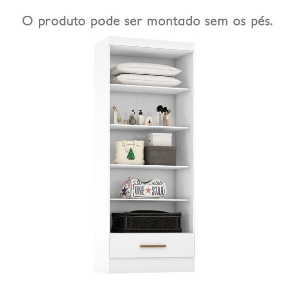 Imagem de Closet Modulado 3 Peças 3 Gavetas Smart Versatile Espresso Móveis