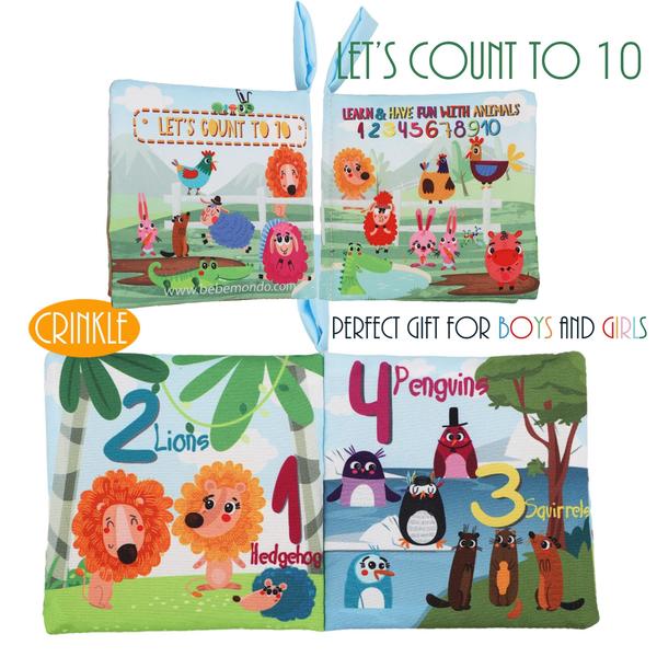 Imagem de Cloth Crinkle Books Set bebe mondo First Book for Babies