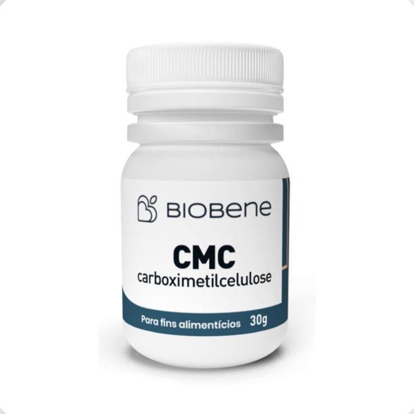 Cmc Carboxi Metil Celulose Em Pó Sem Glúten Biobene 30g - Biobene Ingredientes Imagem de Cmc Carboxi Metil Celulose Em Pó Sem Glúten Biobene 30g