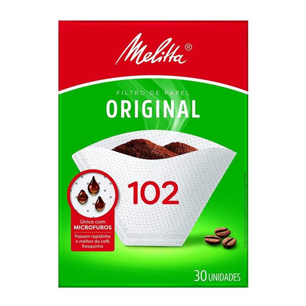 Imagem de Coador De Café De Papel Filtro Melitta N102 Kit 3