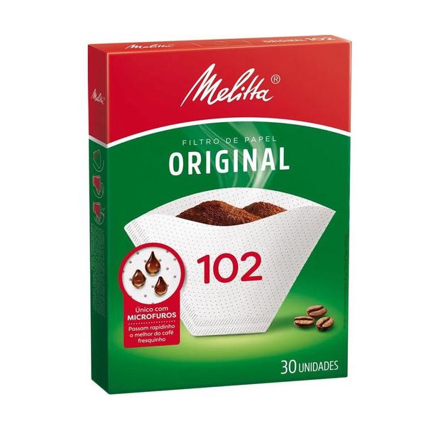 Imagem de Coador De Café De Papel Filtro Melitta N102 Kit 3