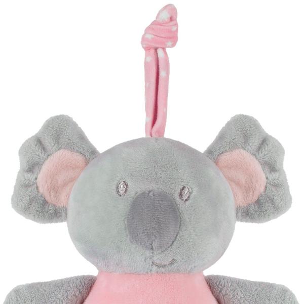 Coala Musical com Mordedor Rosa 38cm Buba 14416 Imagem de Coala Musical com Mordedor Rosa 38cm Buba 14416