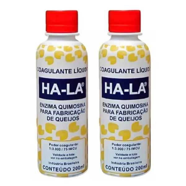 Imagem de Coalho Líquido Ha-la 200ml Coagulante P/ Queijos ( 2 Unid. )