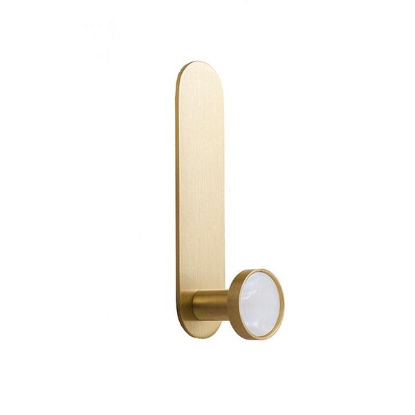 Imagem de Coat Robe Hook Wokex Golden Brass Wall Clothes Kitchen