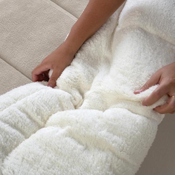 Coberdrom Cobertor King 1 Peça Sherpa Carneiro Manta Soft - Valle Enxovais Imagem de Coberdrom Cobertor King 1 Peça Sherpa Carneiro Manta Soft